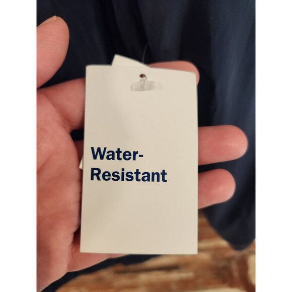 Old Navy NWT Boys Red and Blue Fleece Lined Rain Coat Jacket Size Large 10-12 - Picture 5 of 7